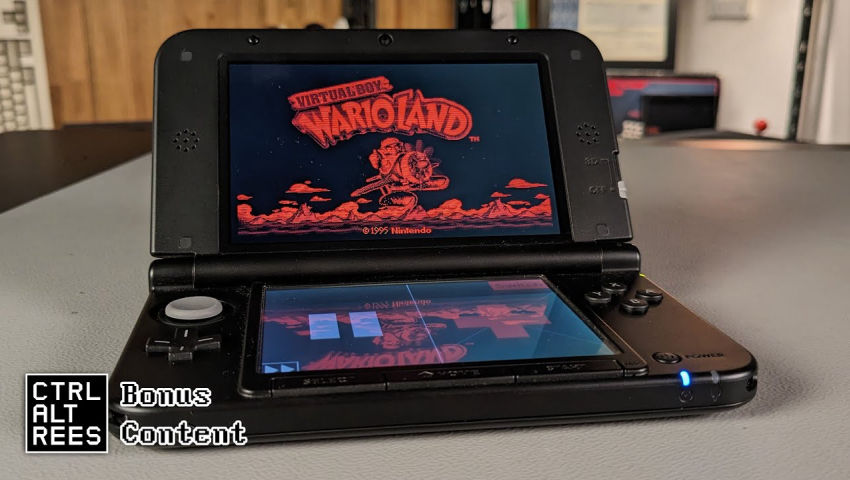 Red Viper - A Brand New Virtual Boy Emulator For The Nintendo 3DS